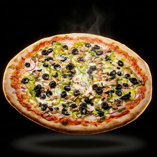 Vegetarian Delight Pizza.