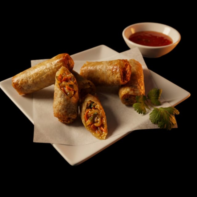 Veg Spring Roll (3pcs).