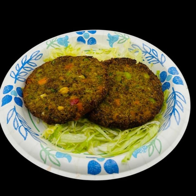 Vegetable Cutlet (2pcs).