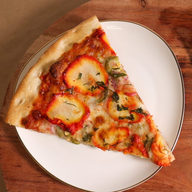 2 Chicken Tikka Slices.